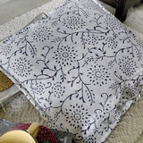 Quilted Cotton Cushion Cover Phool