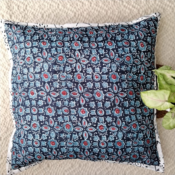 Quilted Cotton Cushion Cover Sitara