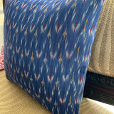 Ikat Cotton Cushion Cover- Neela