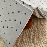 Fabric Cover Notebook- dots