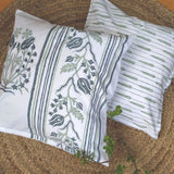 Gulmohar Handblock Printed Reversible Cushion Cover