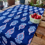 Cotton Reversible Table Runner Pankhuri