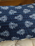 Quilted Long Cotton Cushion Cover Bellflower