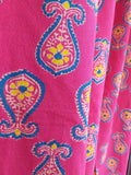 Kutchch Hand Block Printed Curtain Rani