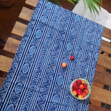 Cotton Reversible Table Runner Stripes