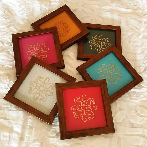 Handcrafted Table Coasters Assorted -Custom-made